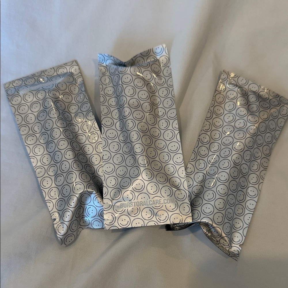 3 Burst replacement heads in black